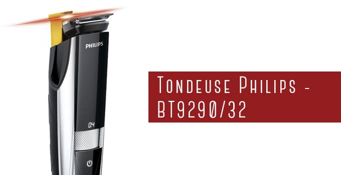 Tondeuse à barbe Philips BT9290/32 avec guidage laser