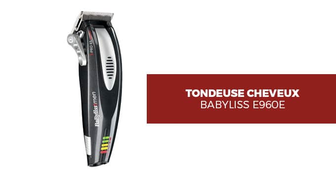 Avis BaByliss E960E - tondeuse cheveux