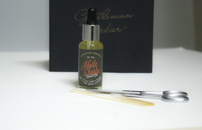 gentleman barbier huile barbe avis test