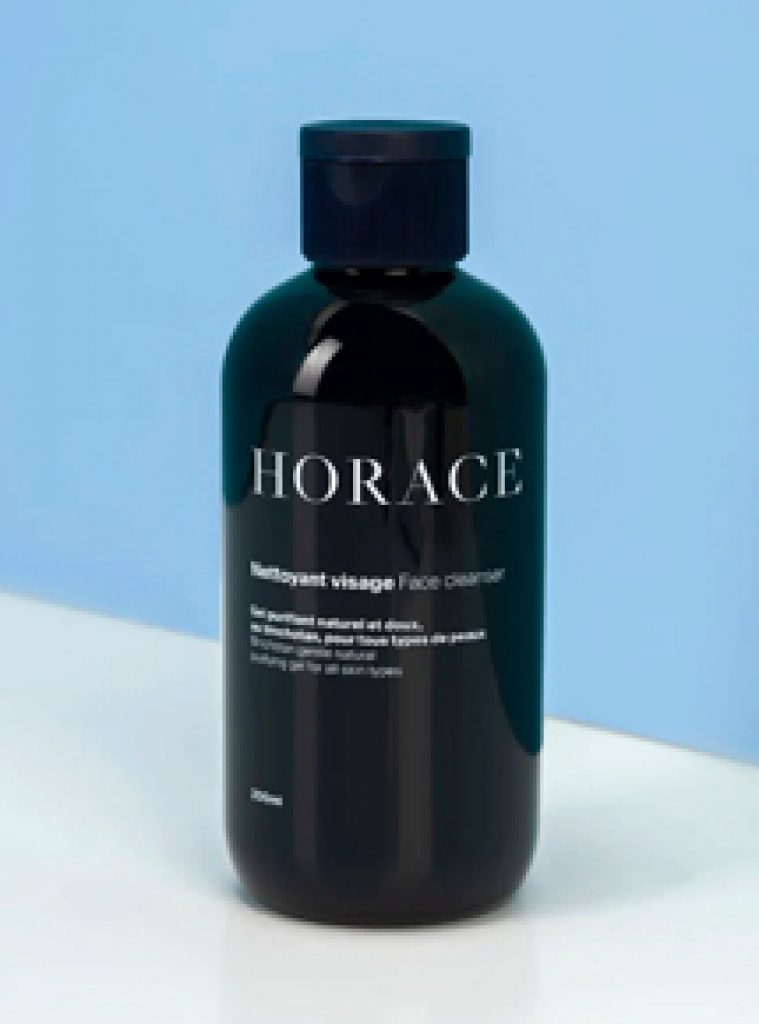 Gel nettoyant visage homme, conseils pour bien le choisir. 1 nettoyant visage Horace