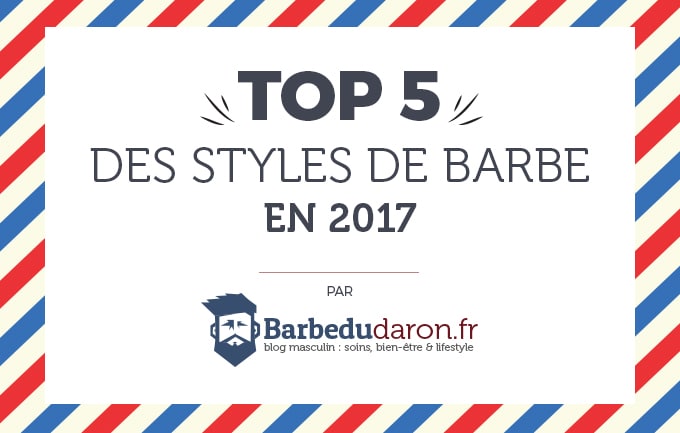 top 5 barbes 2017 infographie