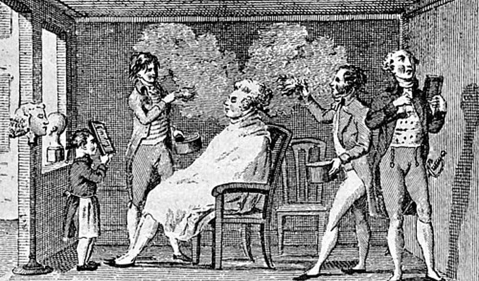 Barbier : un métier noble dont on ignore souvent l’histoire 2 barbier moyen age