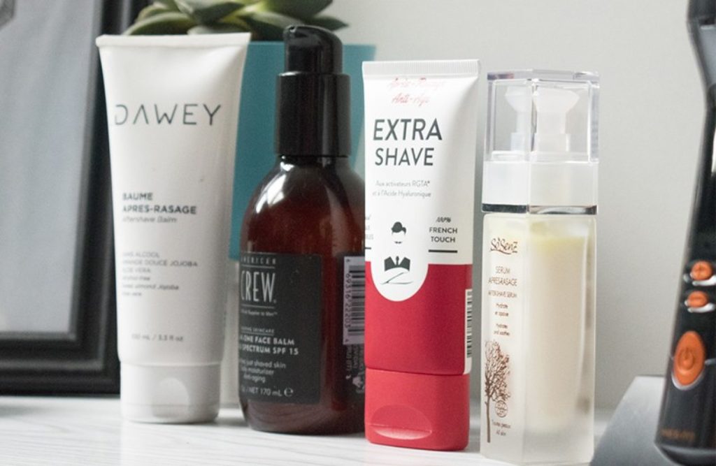 après-rasage homme