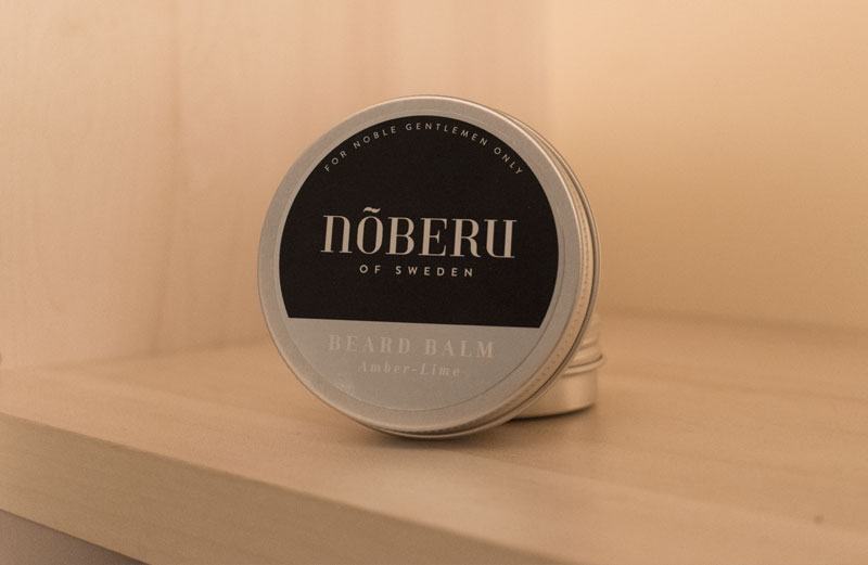 Nõberu of Sweden, les soins masculins venus de Suède 7 baume à barbe Noberu of Sweden