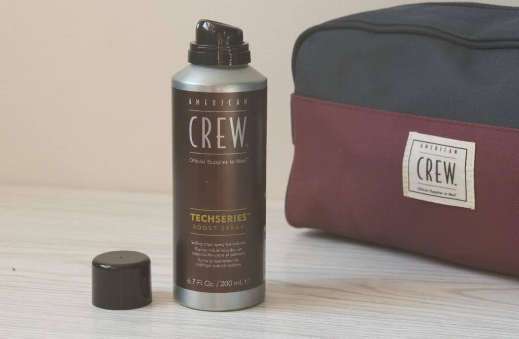 Boost spray Techseries American Crew avis et test