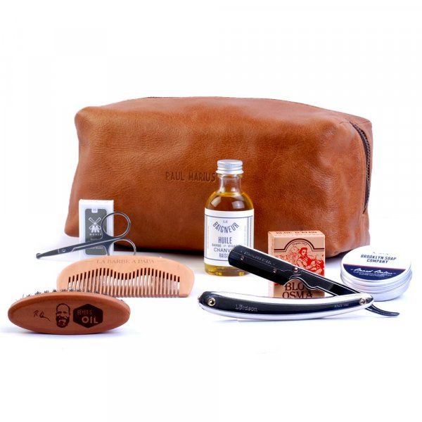 ar kit entretien barbe matelot avec trousse de toilette paul marius 1283