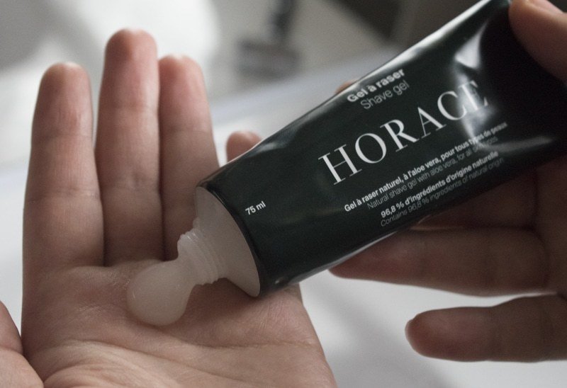 gel de rasage Horace