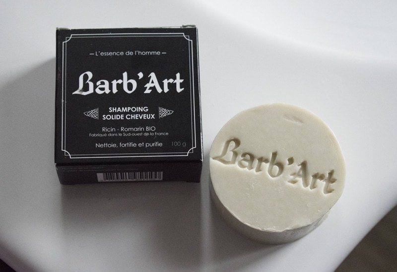 Shampoing solide Barb'art