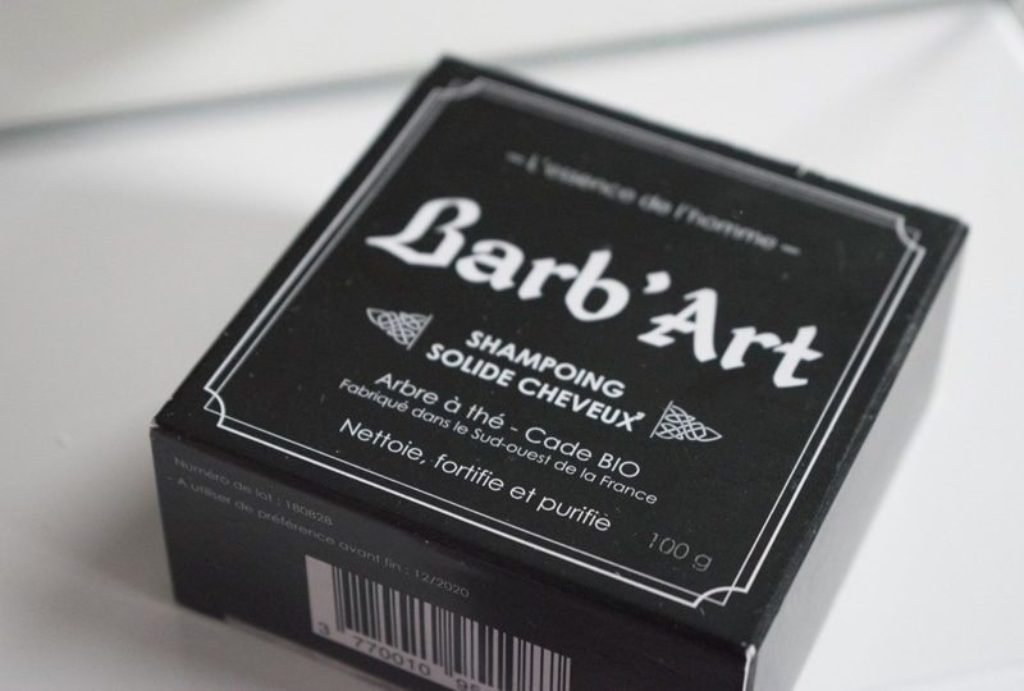 Shampoing solide Barb'art - Arbre à thé