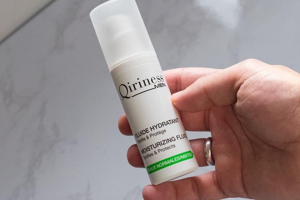 Qiriness s’adresse aux hommes avec sa gamme Qiriness Men 9 fluide hydratant Qiriness Men