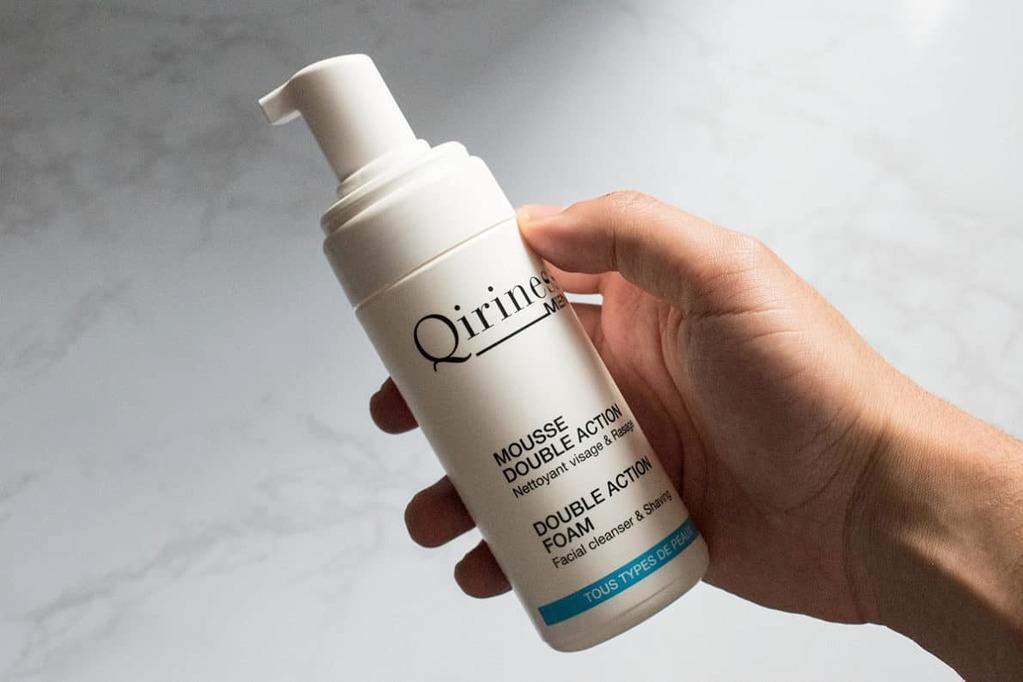 Qiriness s’adresse aux hommes avec sa gamme Qiriness Men 1 Mousse double action Qiriness | Avis