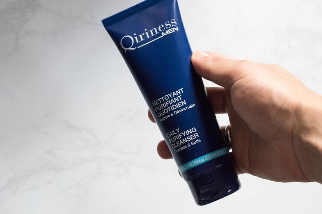 Qiriness s’adresse aux hommes avec sa gamme Qiriness Men 3 nettoyant visage qiriness men - avis