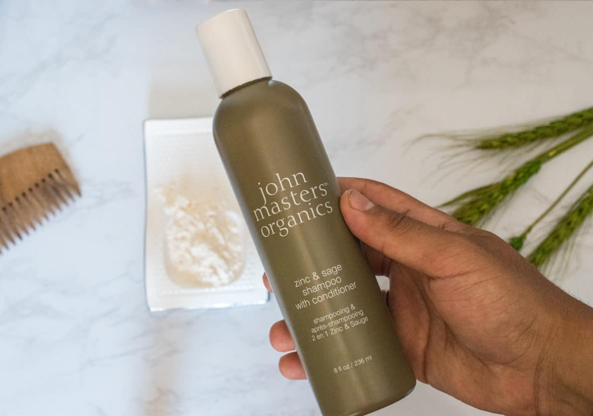 Shampoing Zinc et Sauge John Masters Organics | Avis et test