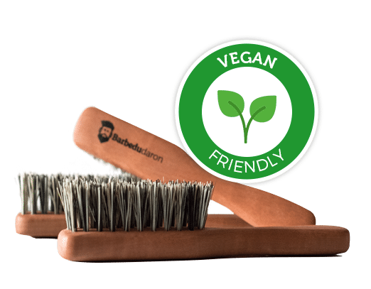 brosse à barbe en poils d'agave