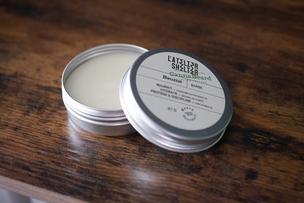 baume à barbe Cannabeard l'Atelier Shelter