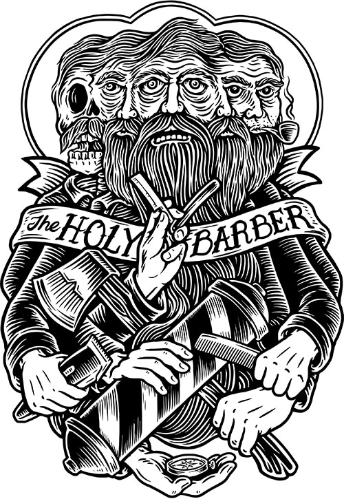 Cire coiffante Strong Hold by The Holy Barber 4 The HOLY BARBER