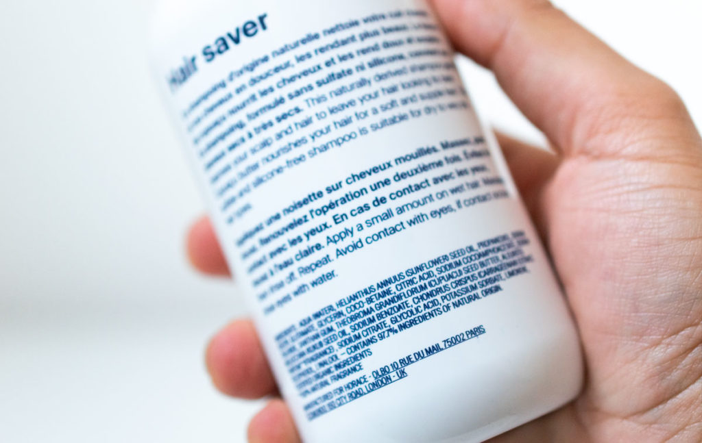 Shampoing hydratant pour cheveux secs à très secs Horace
