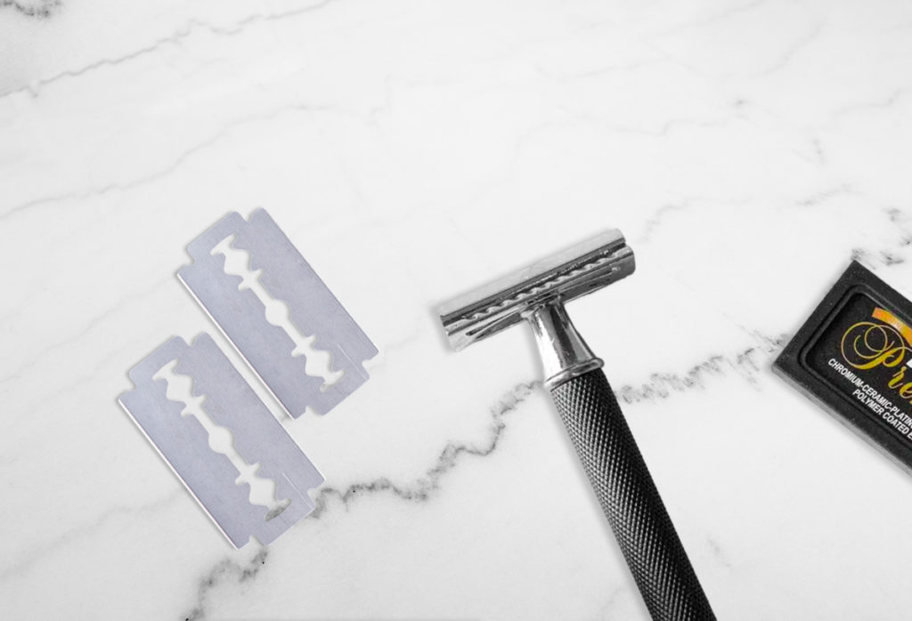 Changer lame de rasoir de sûreté