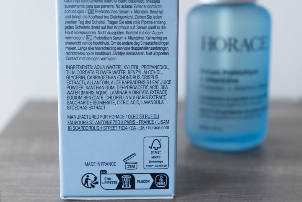 Sérum Prébiotique + Allantoïne Horace