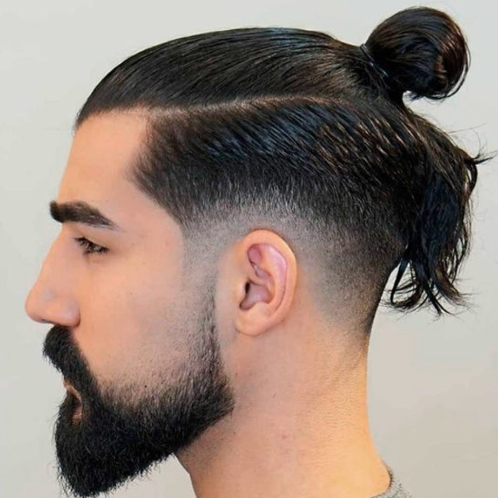 Dégradé Top Knot