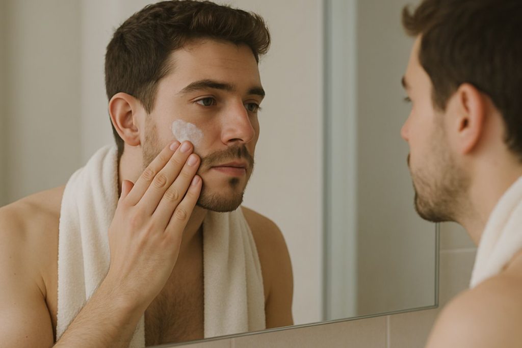 Routine Soins du visage pour homme
