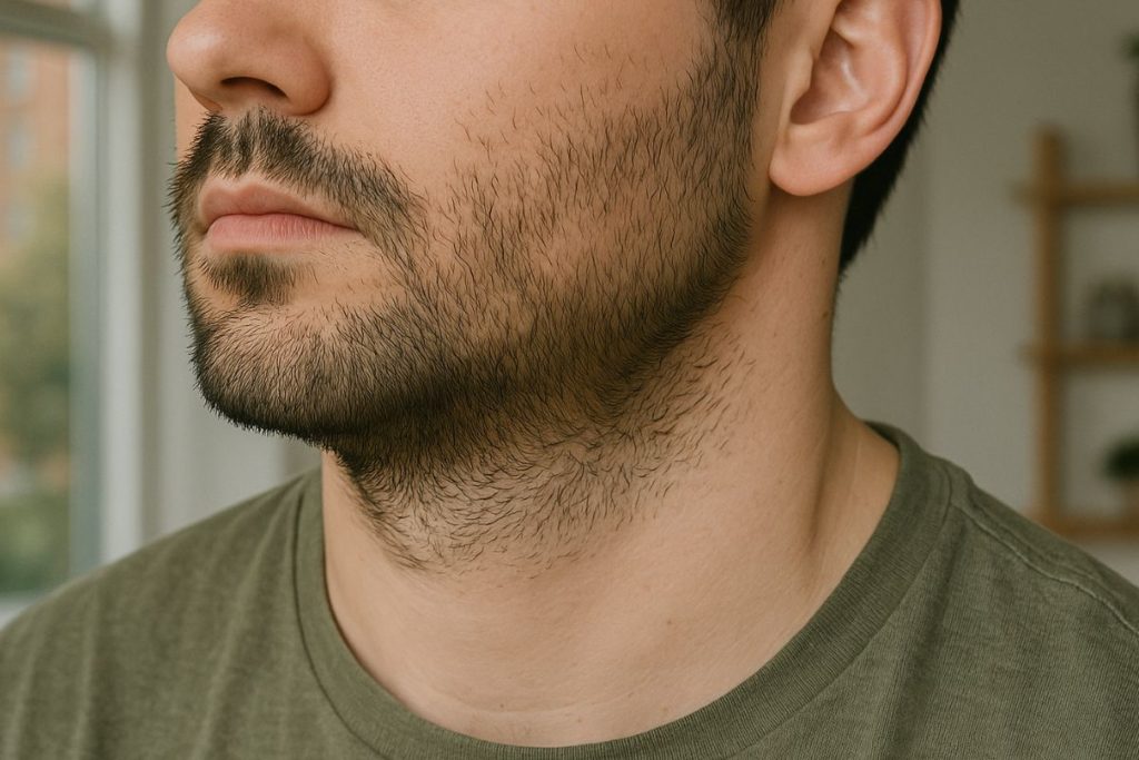 Blog beauté homme 1 Barbe clairsemée