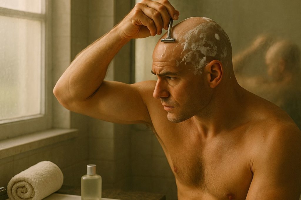 Blog beauté homme 20 Comment se raser le crâne ?