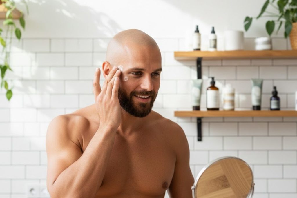 Blog beauté homme 19 Soins pour crâne rasé