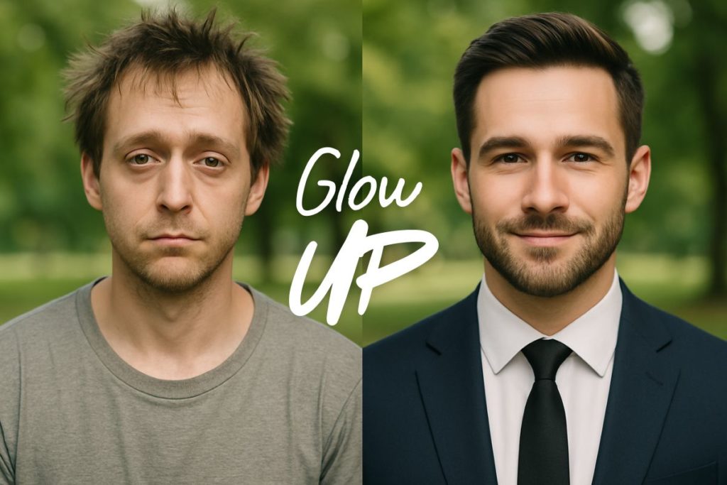 Blog beauté homme 1 Glow up masculin