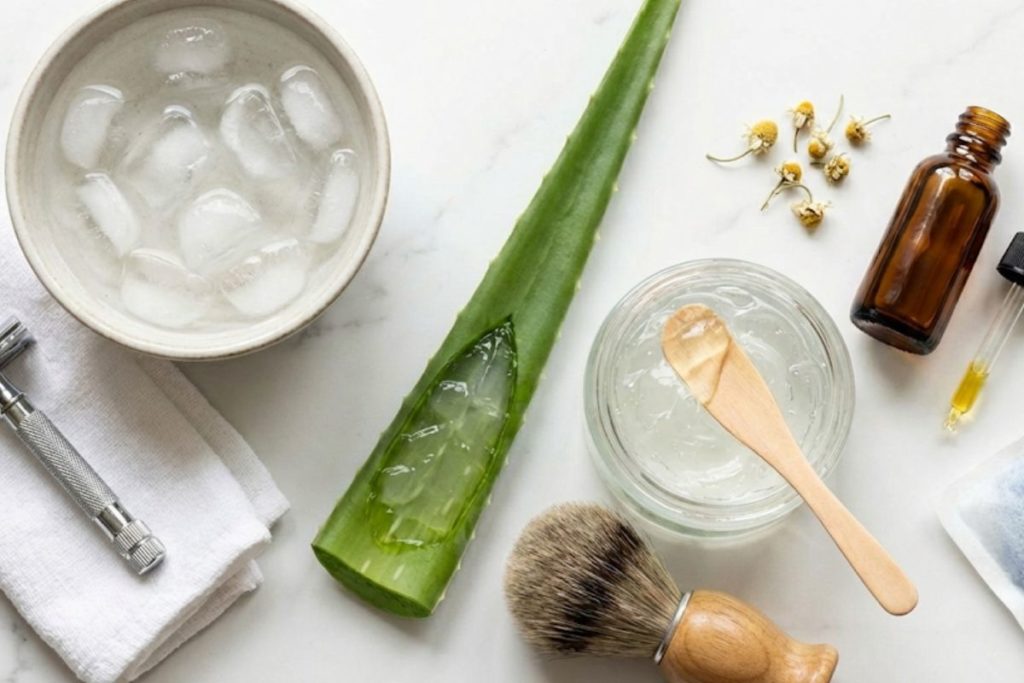 Démangeaisons après le rasage : la solution pour calmer le feu du rasage 5 calmer la peau feu du rasage