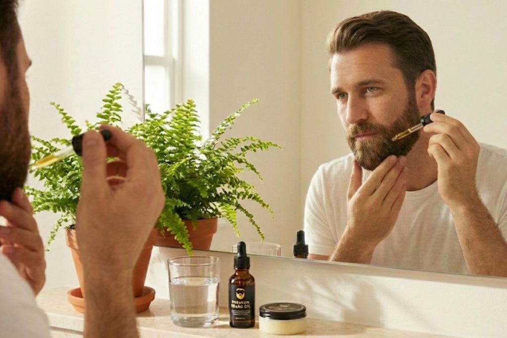 Poils de barbe durs : comment les assouplir ? 2 hydratation barbe aux poils durs