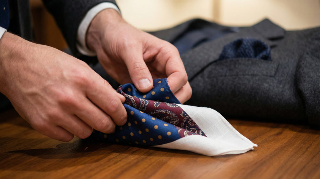 Blog beauté homme 3 Pliage de pochette