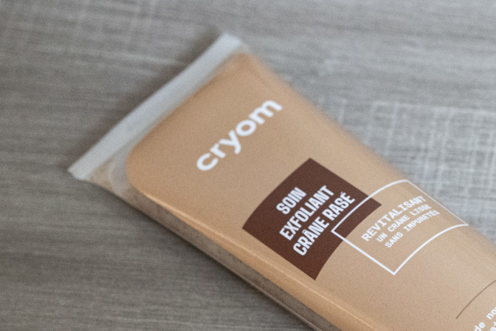 Exfoliant crâne rasé Cryom