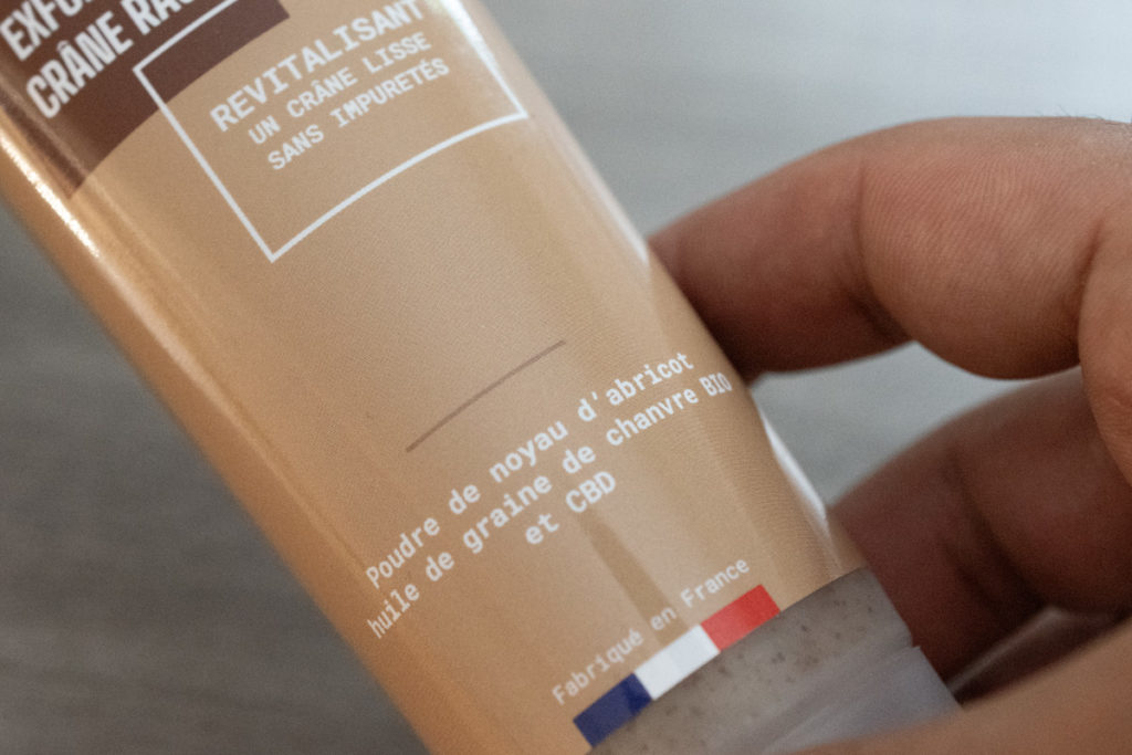 Exfoliant crâne rasé Cryom