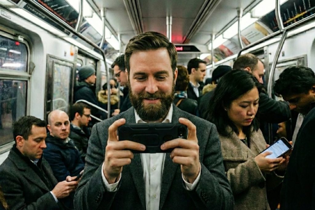 Le jeu en ligne : une solution idéale pour décompresser 1 Jeu en ligne dans le métro