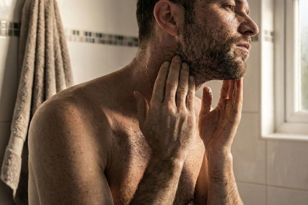 Le gommage : avant ou après rasage ? 4 gommage avant apres rasage 3