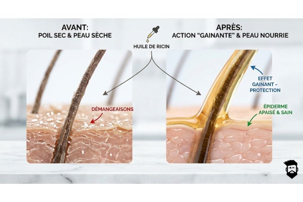 Résultats de l'huile de ricin sur la barbe : combien de temps ? 4 huile ricin resultats temps 3
