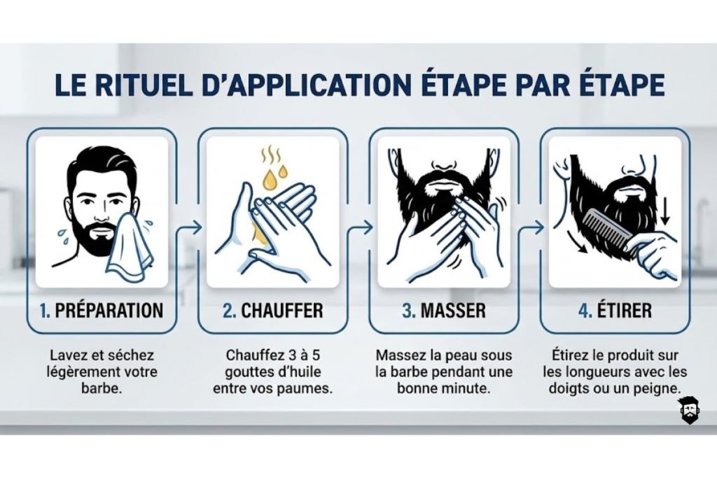 Résultats de l'huile de ricin sur la barbe : combien de temps ? 5 huile ricin resultats temps 4