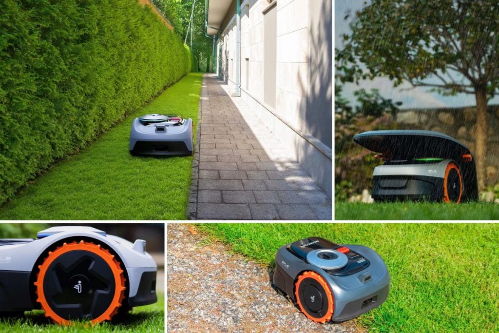 7 critères essentiels lorsque vous êtes à la recherche d'une tondeuse robot 1 Robot tondeuse sur une pelouse