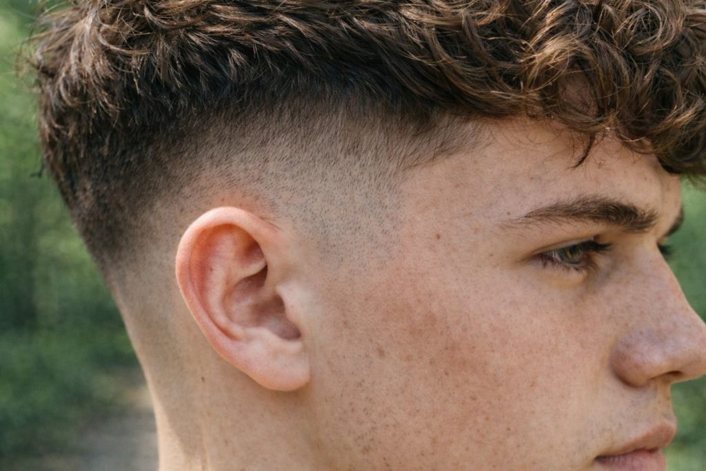 La coupe casquette et son joli dégradé 3 coupe casquette 1