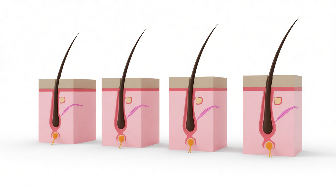 Le mécanisme technique pour flinguer tes poils à la racine