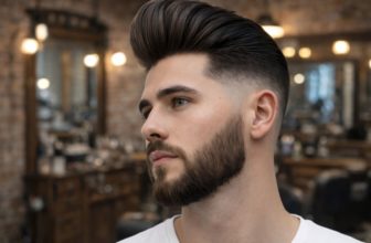 coupe pompadour