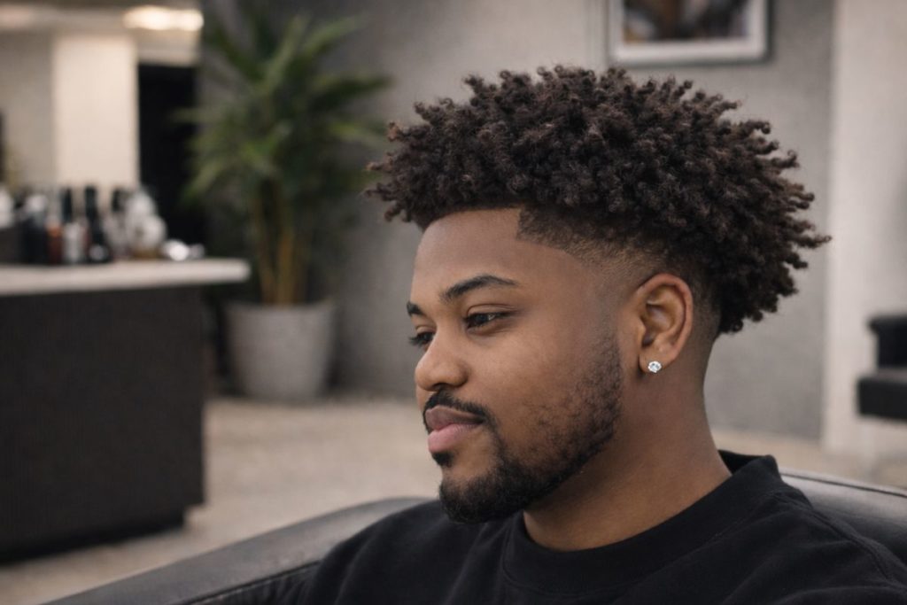 Les différentes coupes afro pour homme pour un style net 3 twists afro