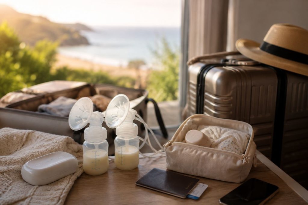 Tirer son lait et nourrir son bébé en déplacement : le guide des parents 1 tirer son lait en voyage