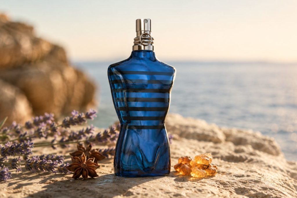 Parfums homme pour l'été : les 5 fragrances fraîches qui font la différence 4 Parfum Jean Paul Gaultier – Le Mâle in Blue