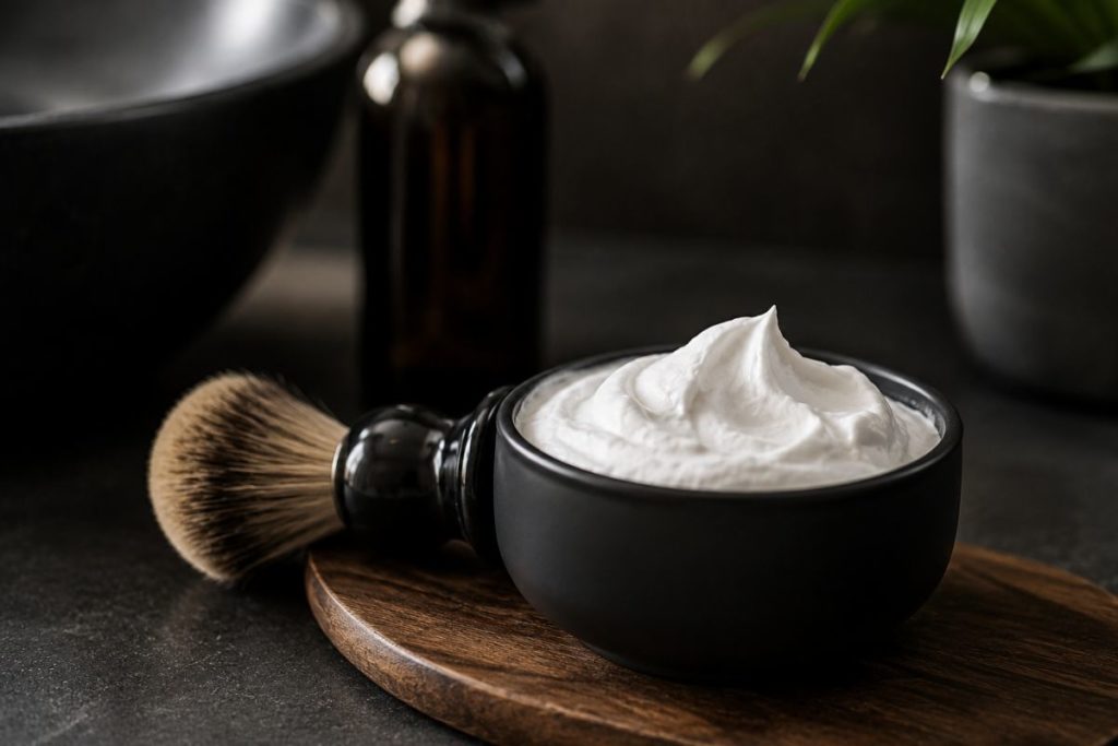 Prendre soin de sa peau, pas seulement de sa barbe 2 Crème de rasage