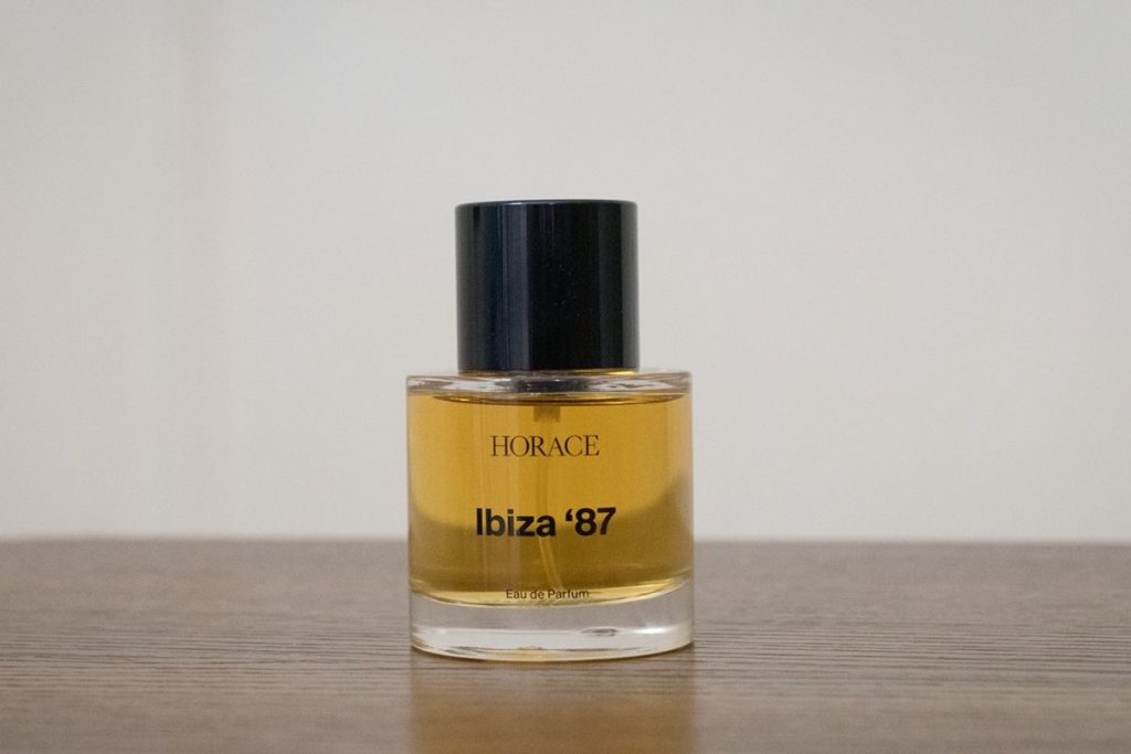 Ibiza '87 : le parfum signé Horace qui veut sentir la fête. (notre avis) 1 Parfum Horace Ibiza '87