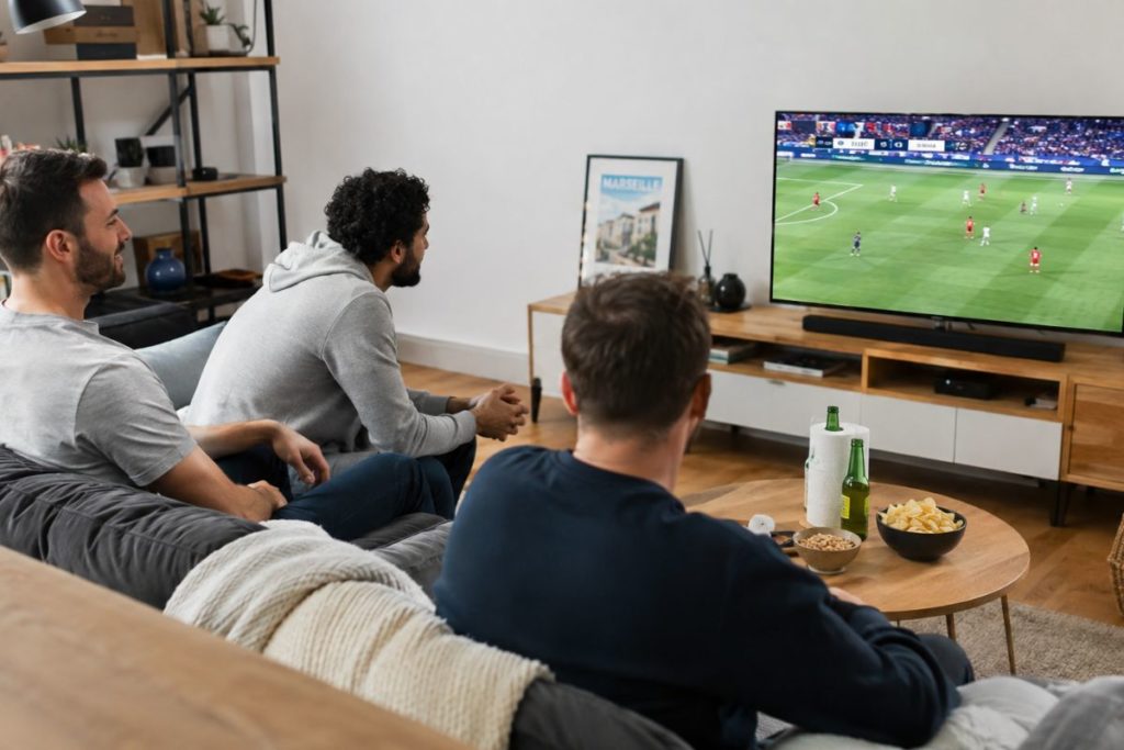 L'essentiel du man cave : de l'huile à barbe aux paris sur le football 1 Match de football entre amis