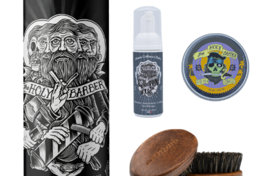 Coffret barbe The Holy Barber – Sparkling Beard Balm Box
