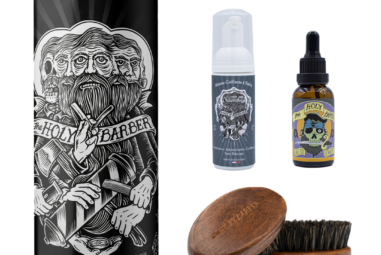 Coffret barbe The Holy Barber – Sparkling Beard Oil Box